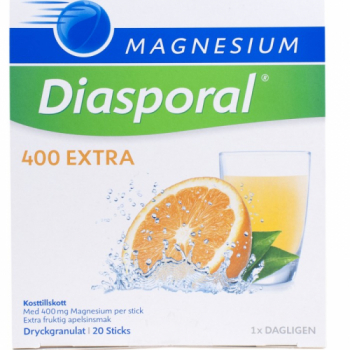 Magnesium Diasporal 400 Extra,20 stycken