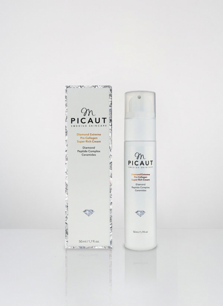 M Picaut Diamond Extreme Pro Collagen Super Rich Cream i gruppen Kroppsvård / Hudvård / Anti age hos Masesgården AB (10010)