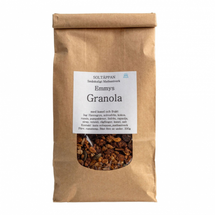 Soltäppan Emmys Granola i gruppen Hälsokost / Mat & Dryck / Musli och granola hos Masesgården AB (10049)