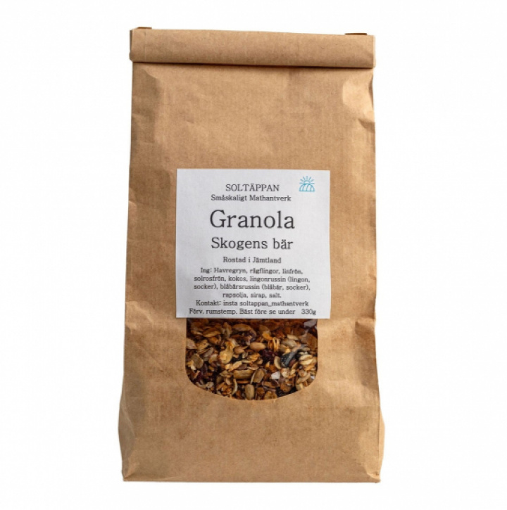 Soltäppan Granola Skogens bär i gruppen Hälsokost / Mat & Dryck / Musli och granola hos Masesgården AB (10050)