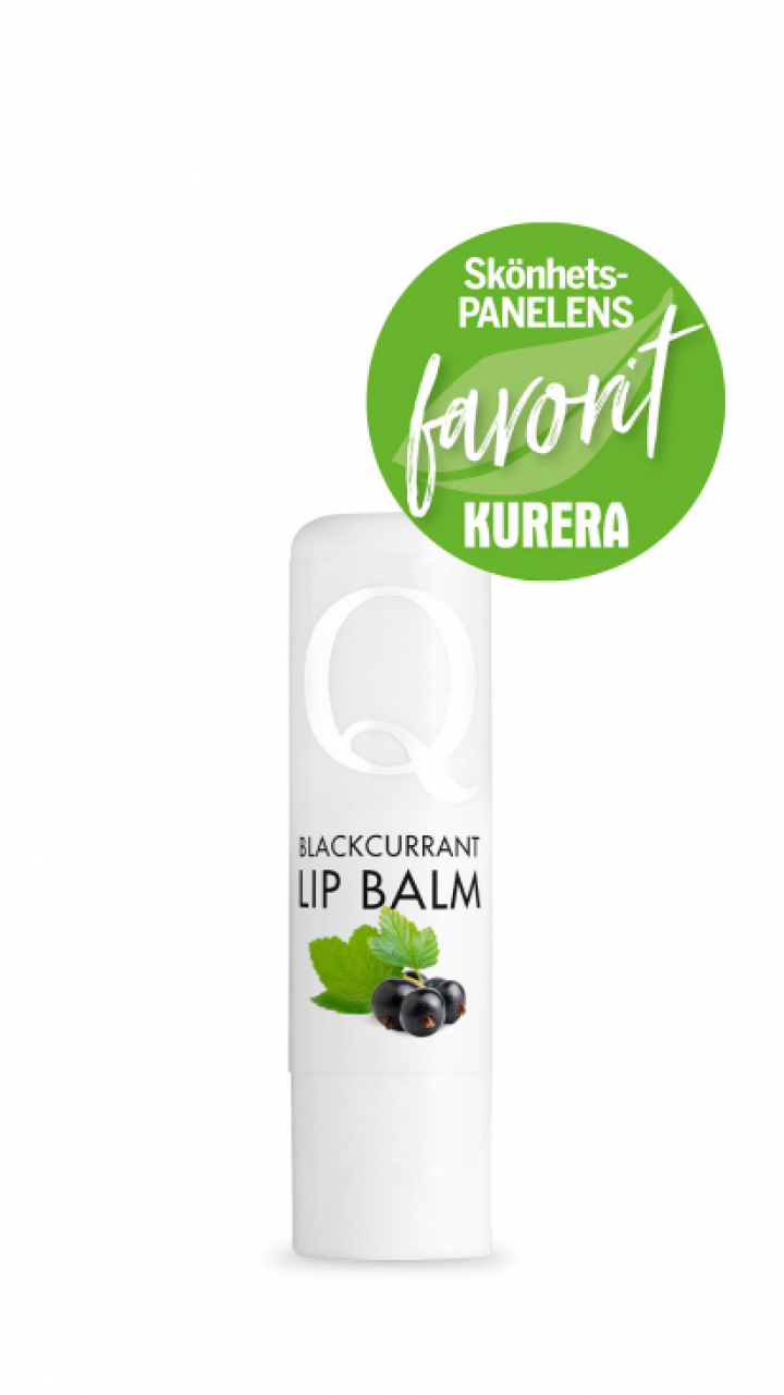 Q For Skin-Blackcurrant Lip Balm i gruppen Kroppsvård / Hudvård / Läppvård hos Masesgården AB (20011)